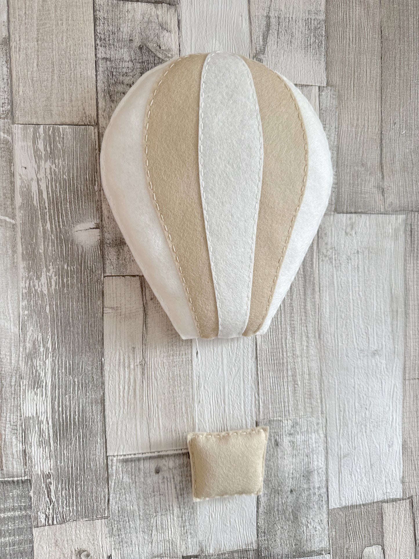 Large Layered Felt Hot Air Balloon Wall Hanging Decoration