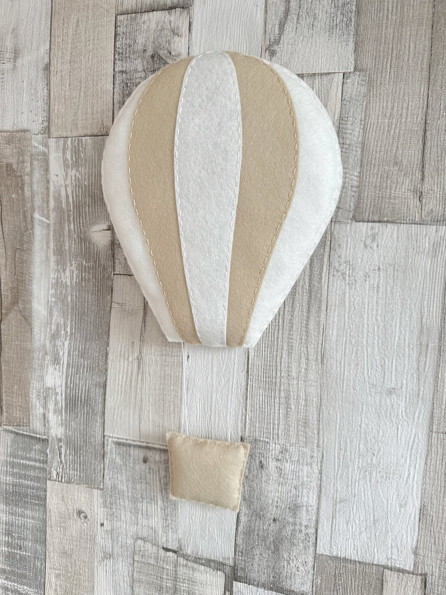 Large Layered Felt Hot Air Balloon Wall Hanging Decoration
