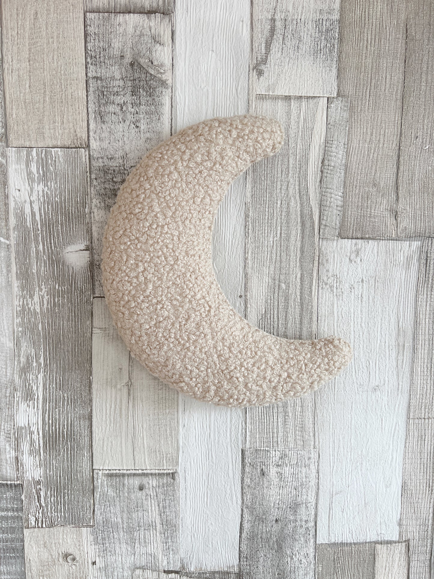 Bouclé Moon Wall Decoration