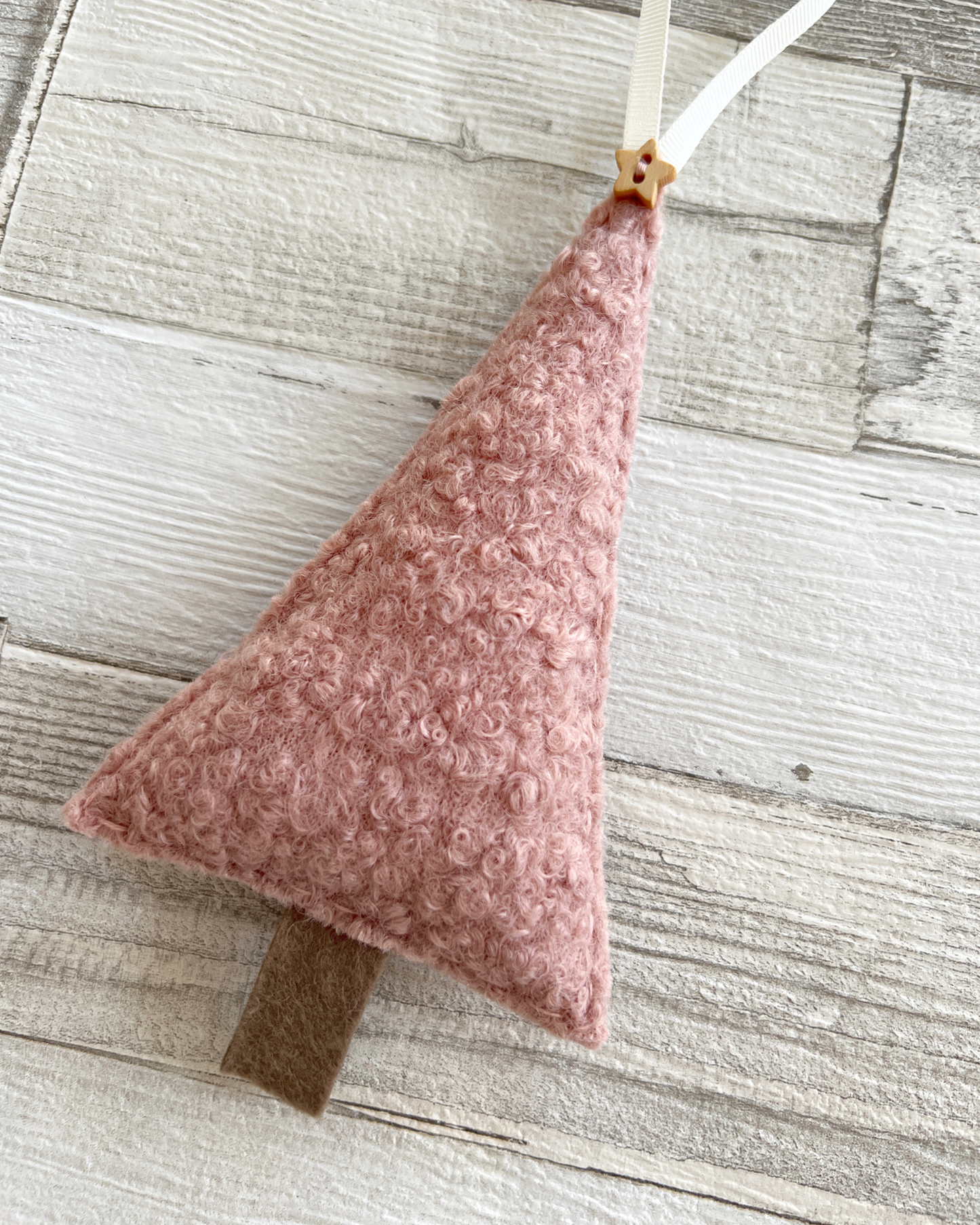 Bouclé Christmas Tree Decorations