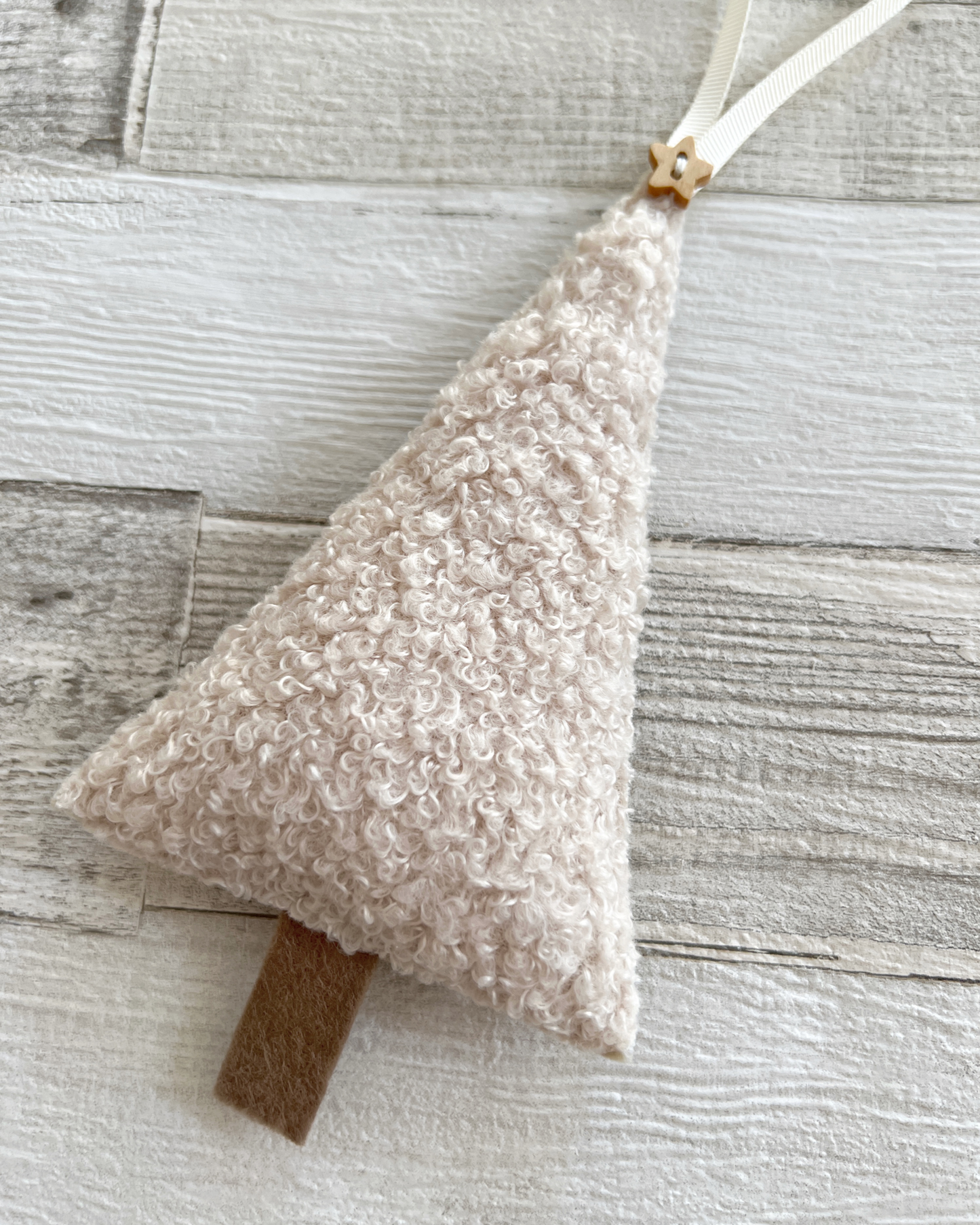 Bouclé Christmas Tree Decorations