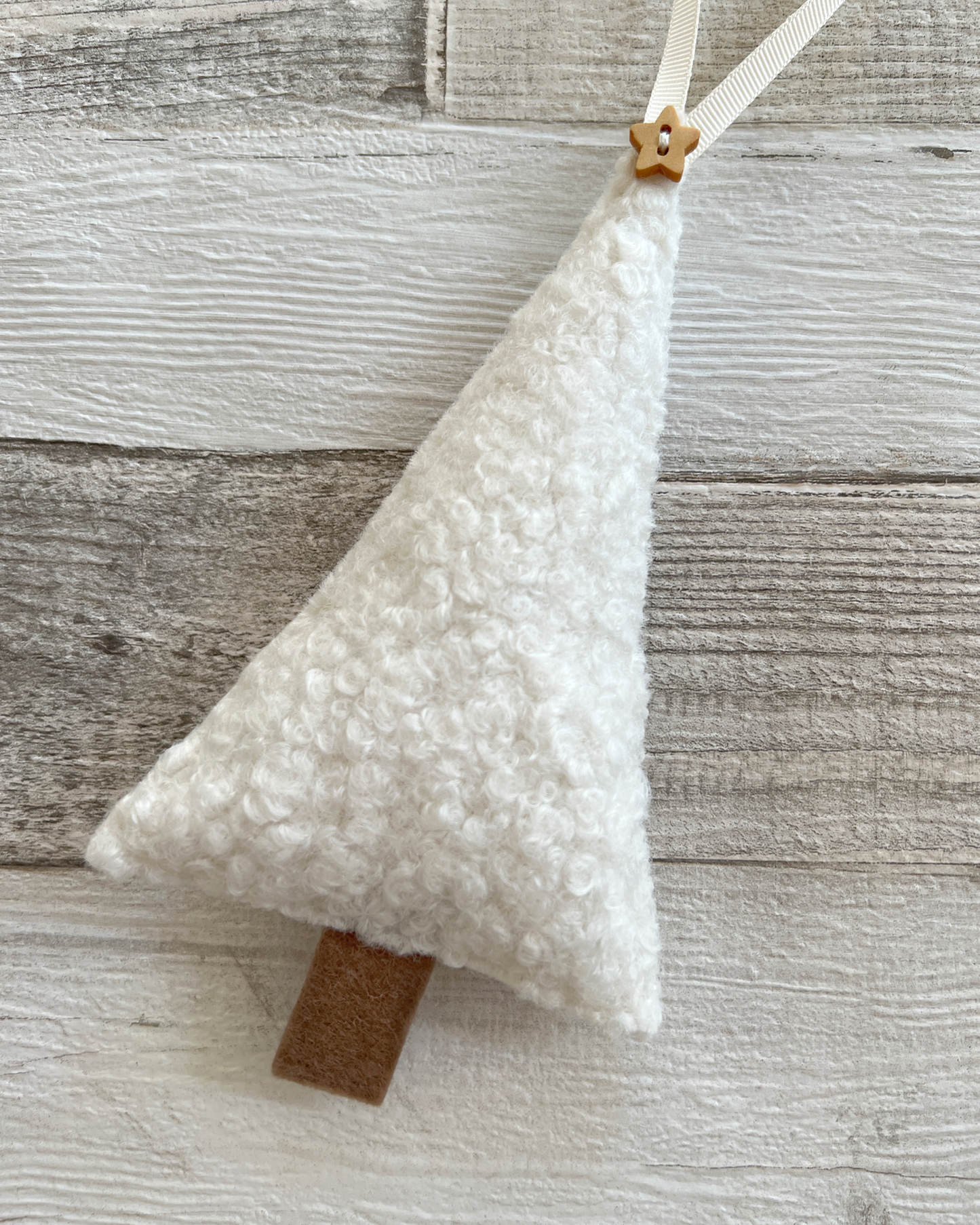 Bouclé Christmas Tree Decorations