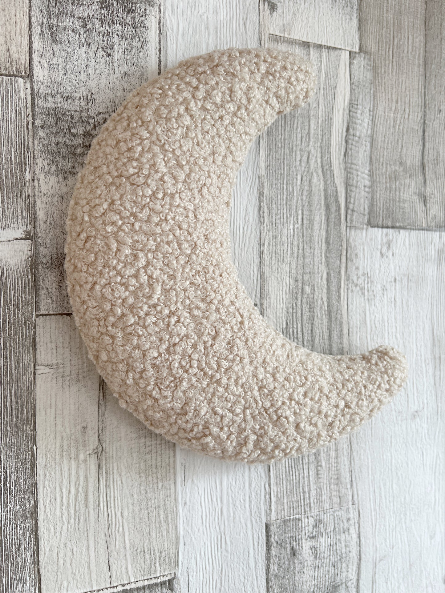 Bouclé Moon Wall Decoration