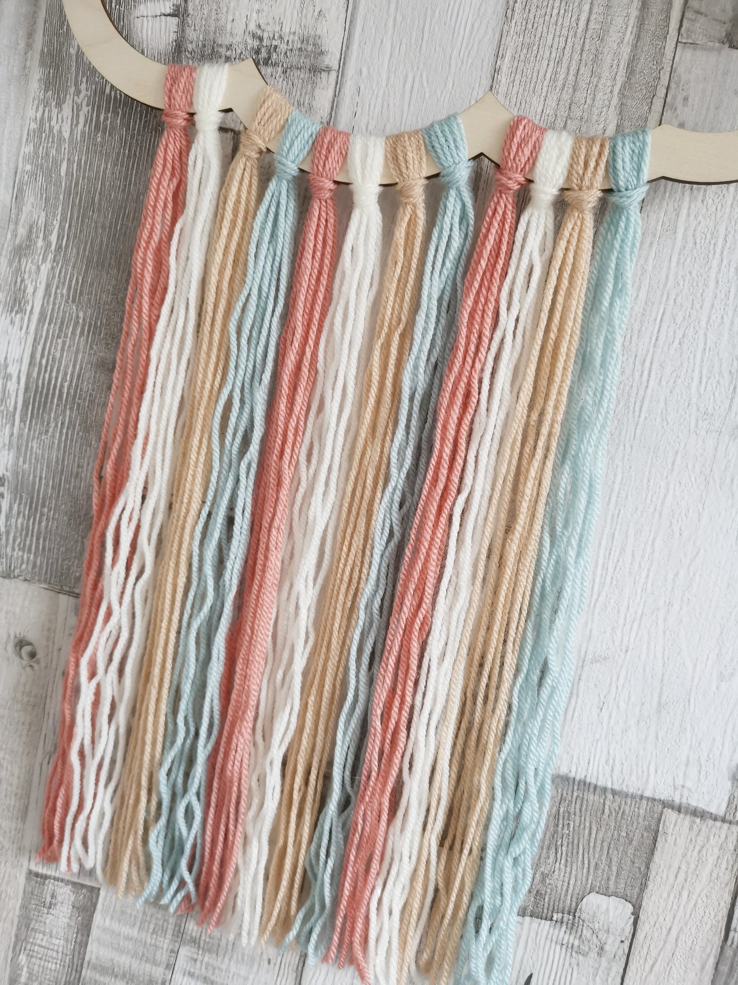 Boho Style Cloud Wall Hanger