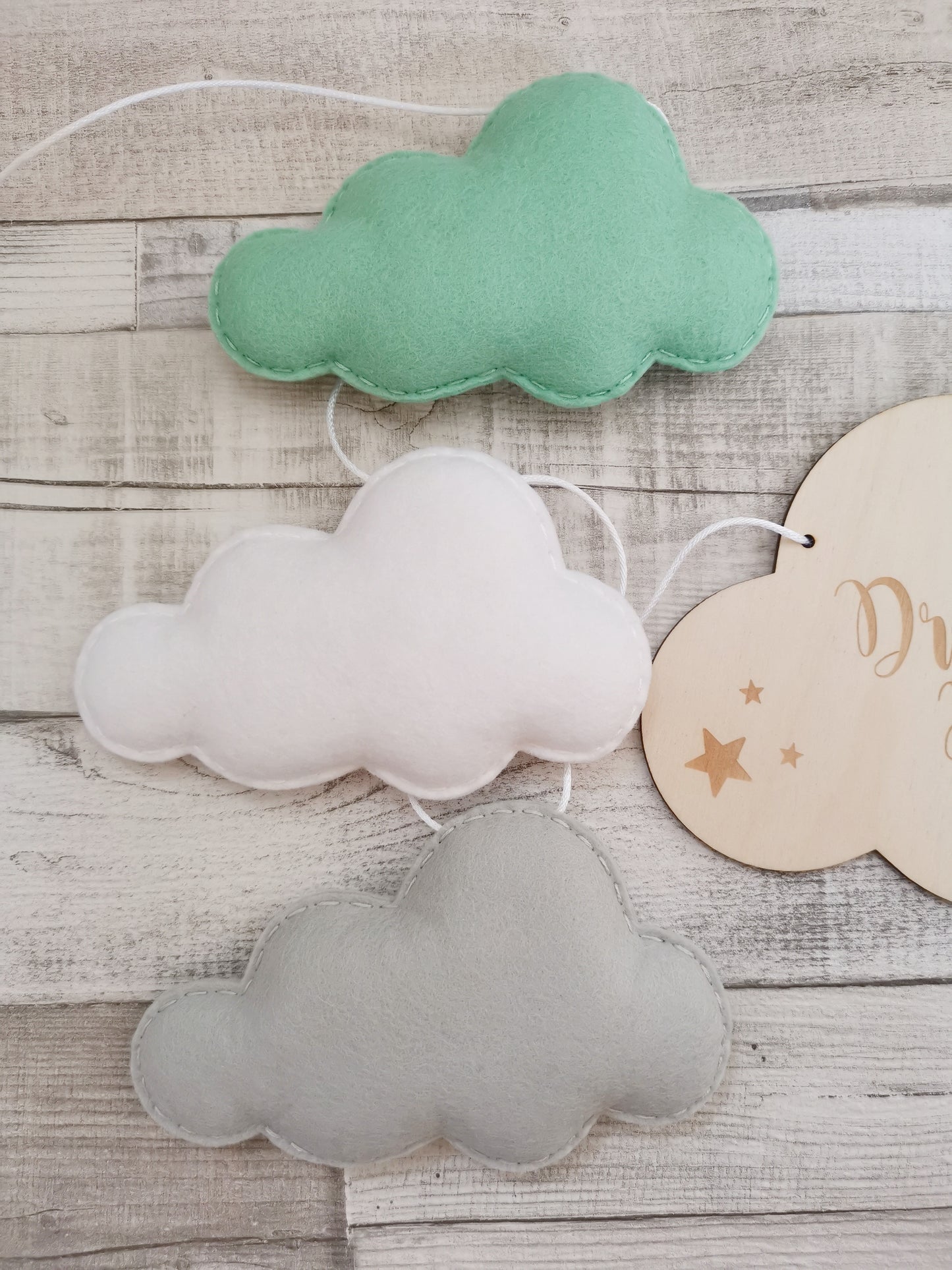 Dream Big Little One Cloud Bunting