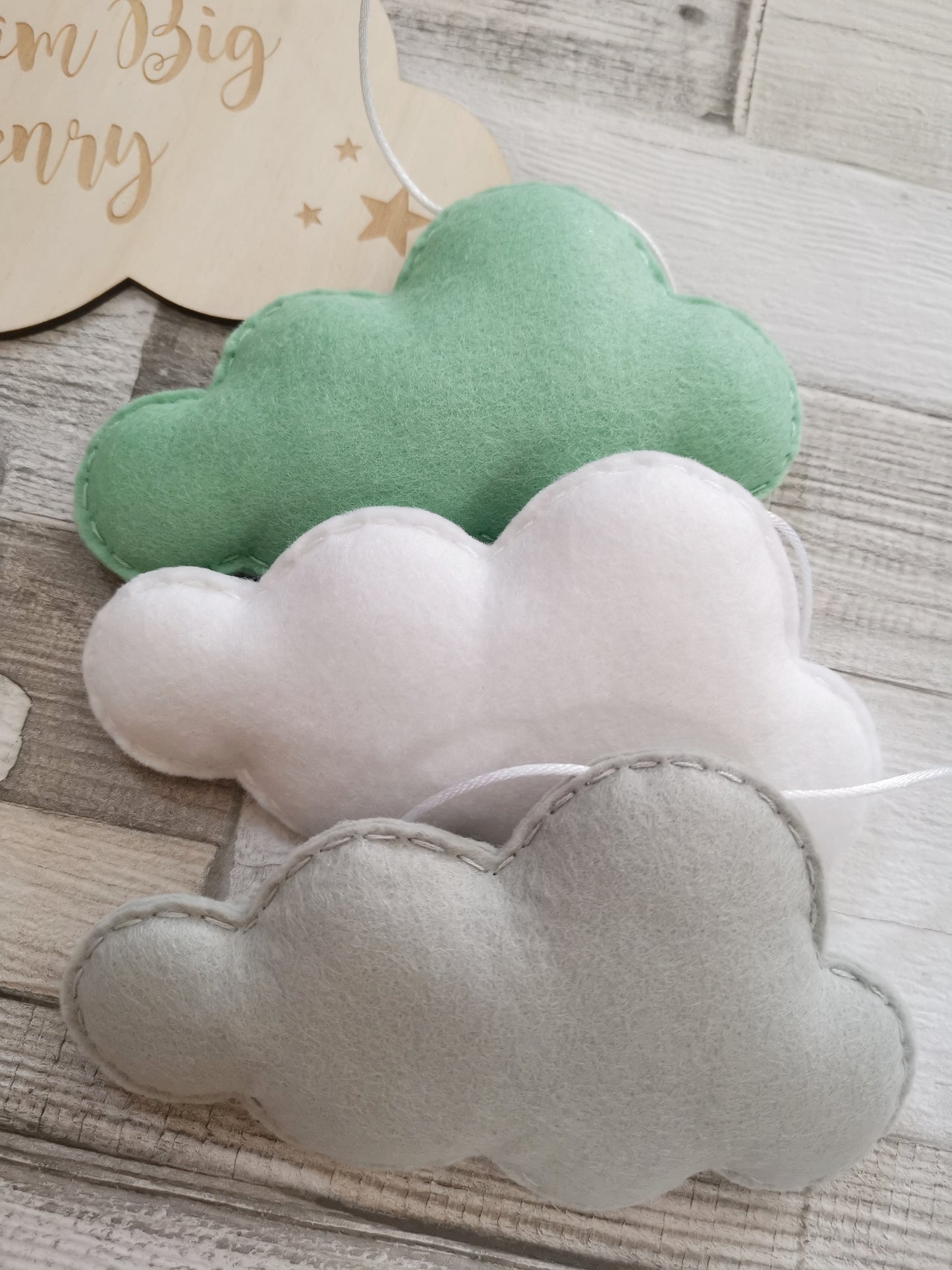 Dream Big Little One Cloud Bunting