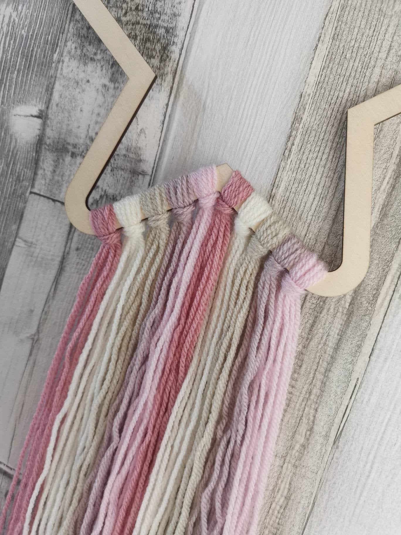 Pinks & Lilacs Star Wall Hanger