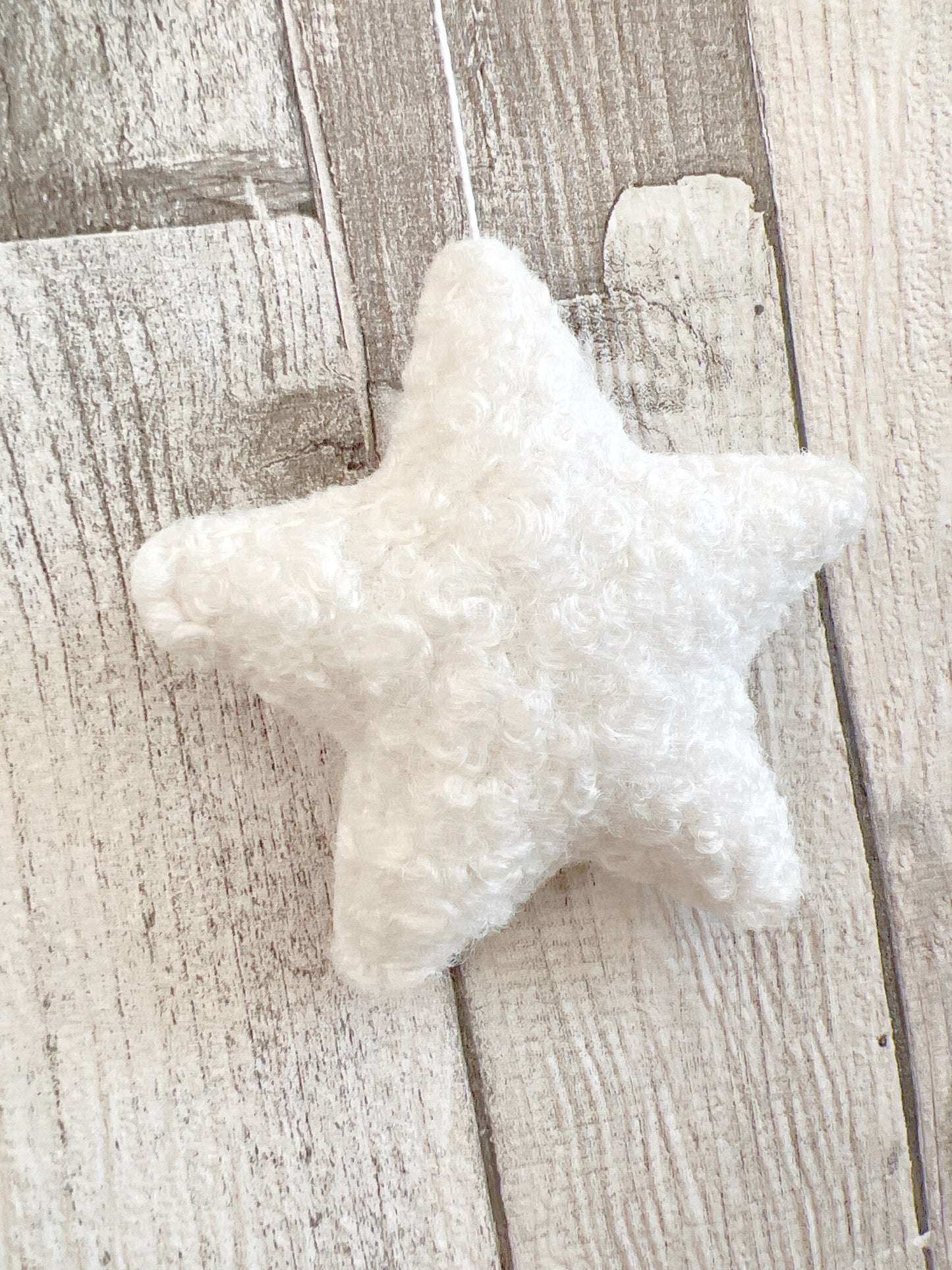 Twinkle Twinkle Little Star Bouclé Moon Wall Mobile