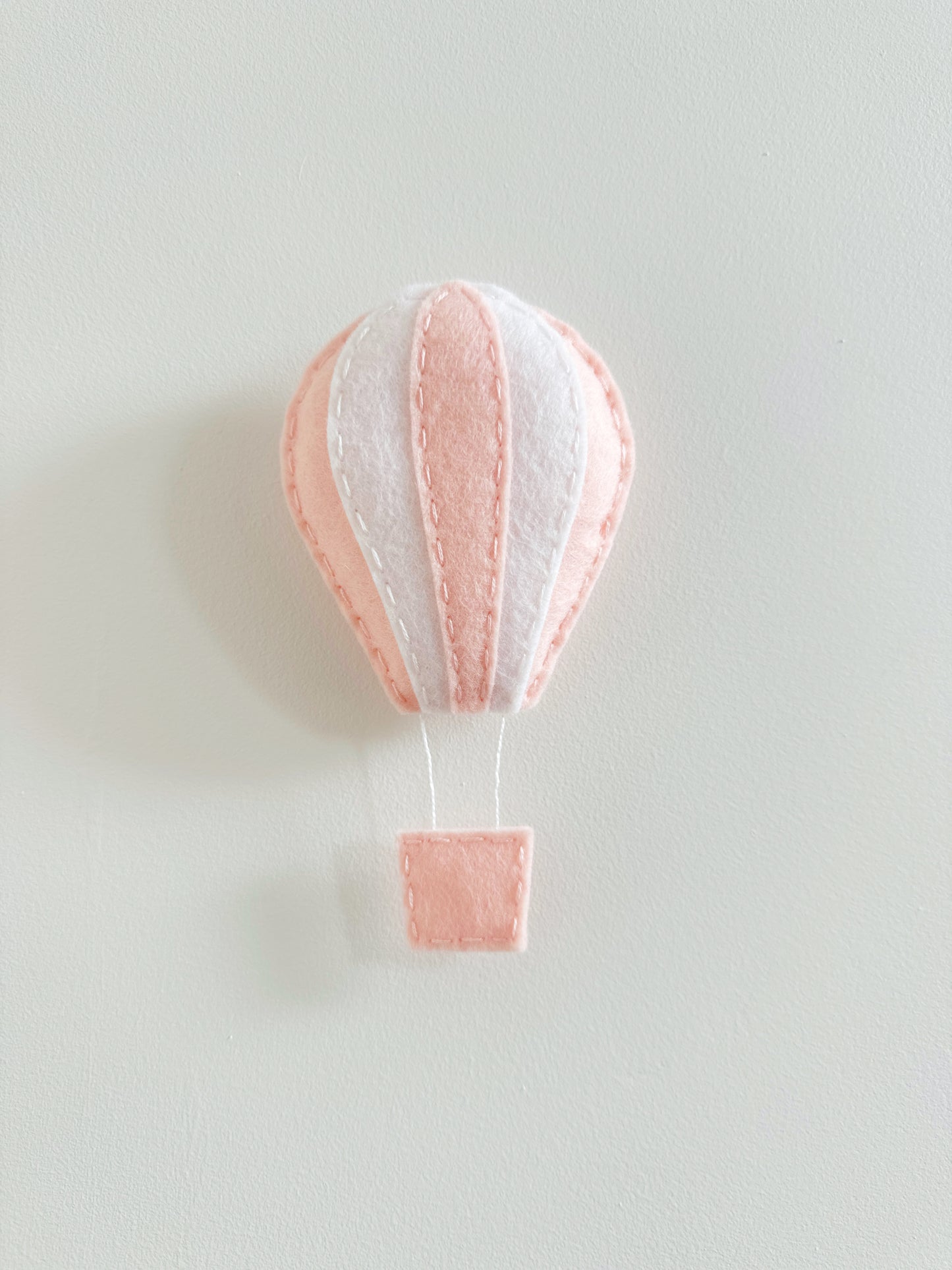 Small Layered Felt Hot Air Balloon Wall Hanging Decoration