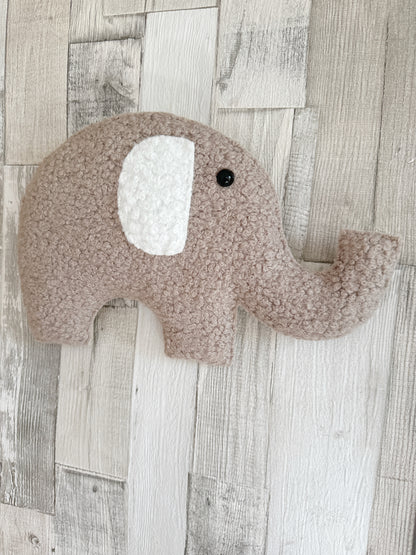 XL Individual Bouclé Elephant Decoration