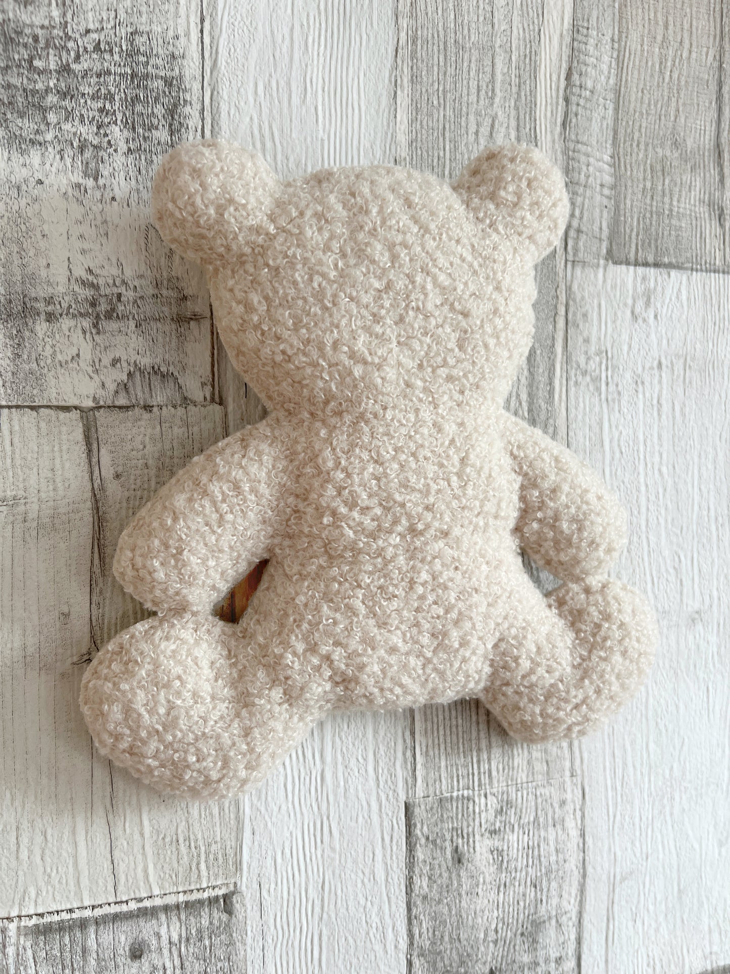 Large Individual Bouclé Teddy Bear Decoration