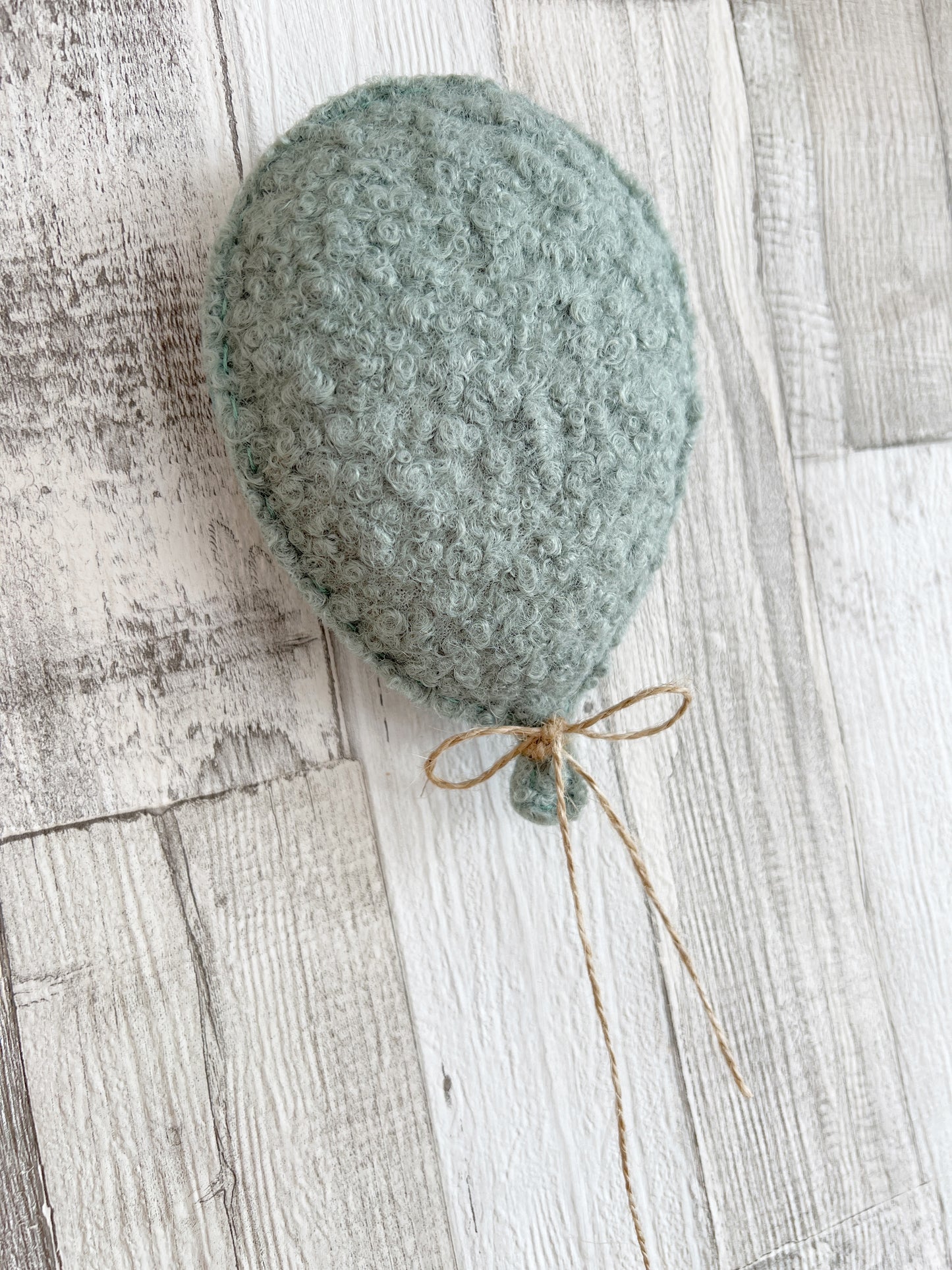 Small Individual Bouclé Balloon Wall Hanging Decoration