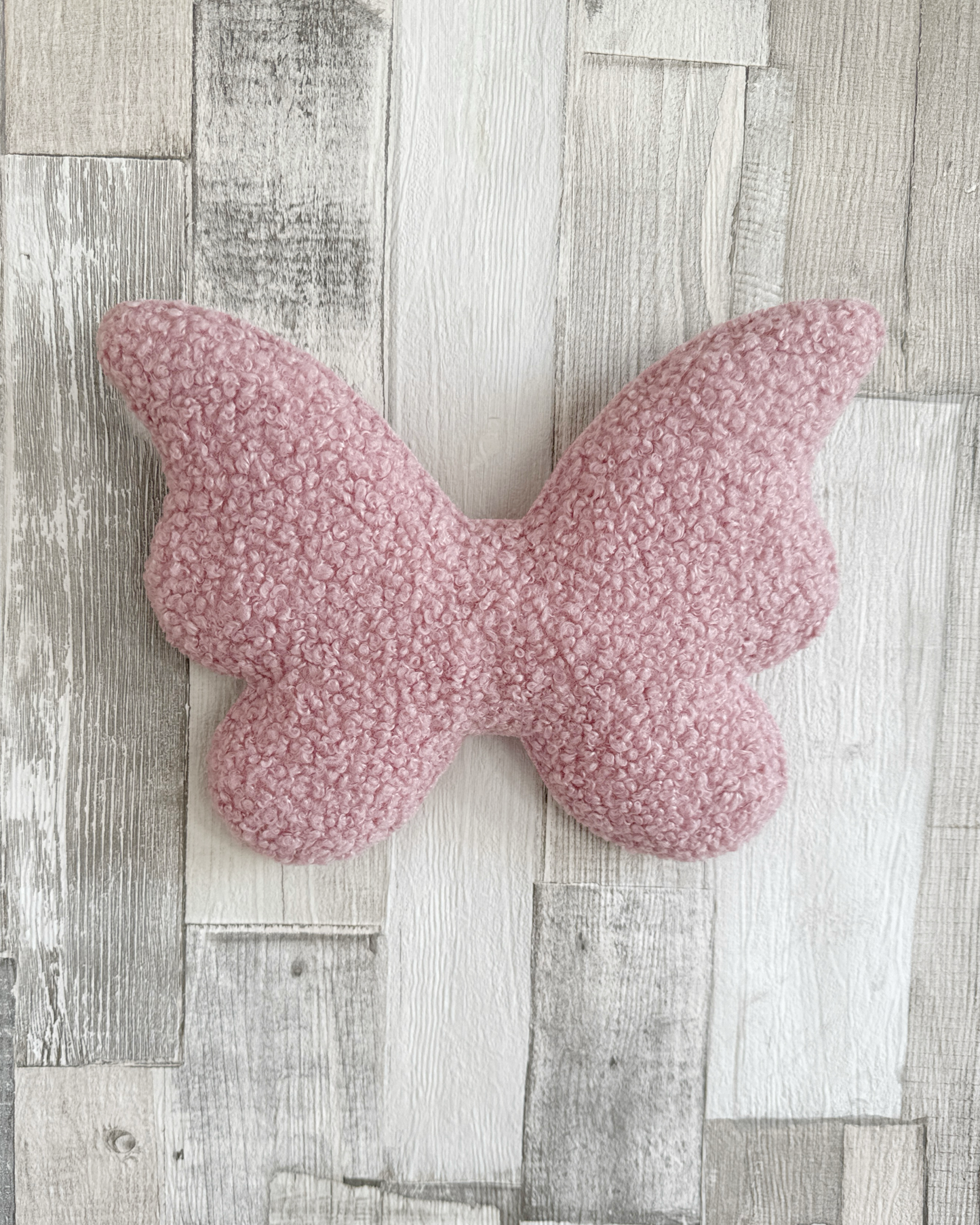 Large Individual Bouclé Butterfly Decoration