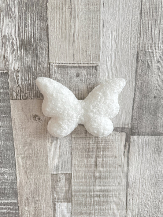 Small Individual Bouclé Butterfly Decoration