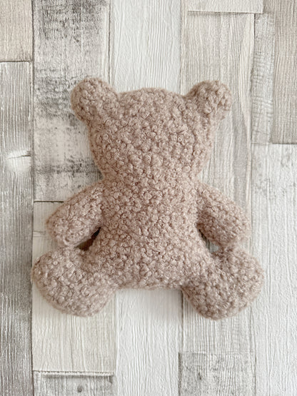 Large Individual Bouclé Teddy Bear Decoration