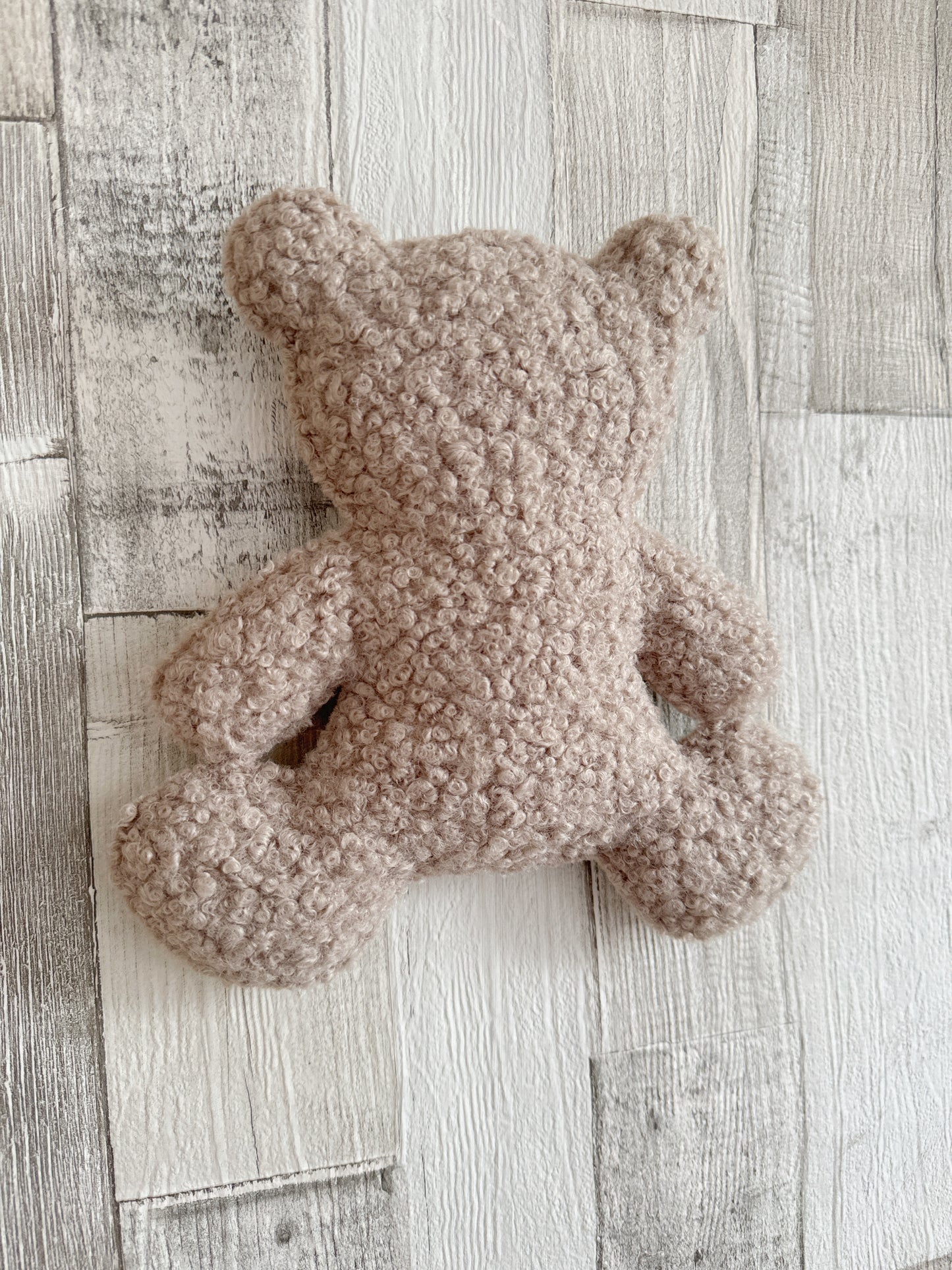 Large Individual Bouclé Teddy Bear Decoration