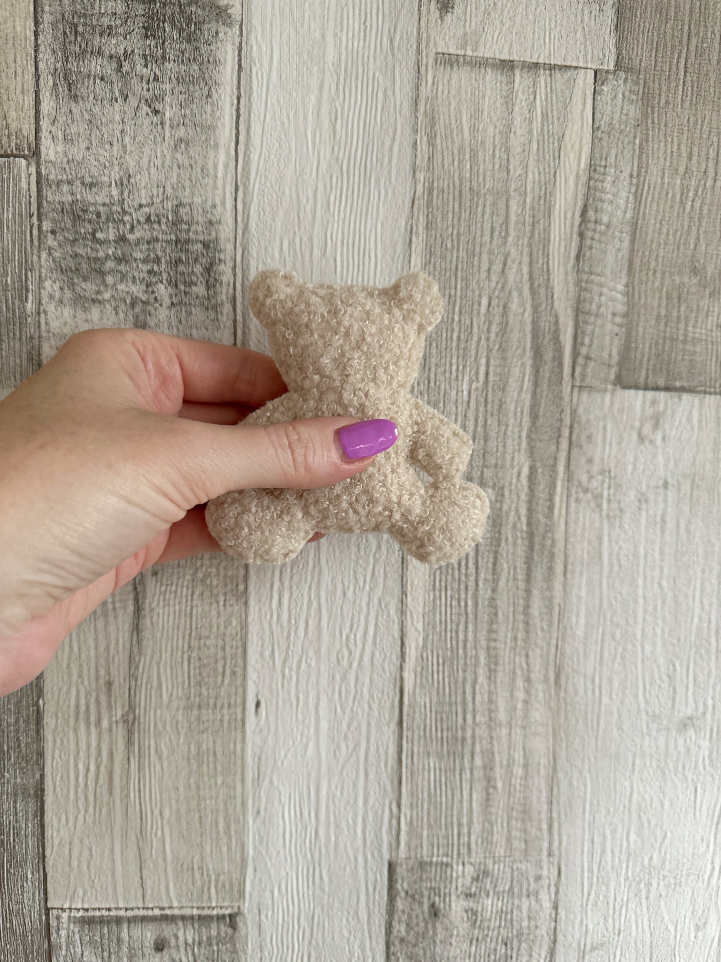 Mini Individual Bouclé Teddy Bear Wall Hanging Decoration