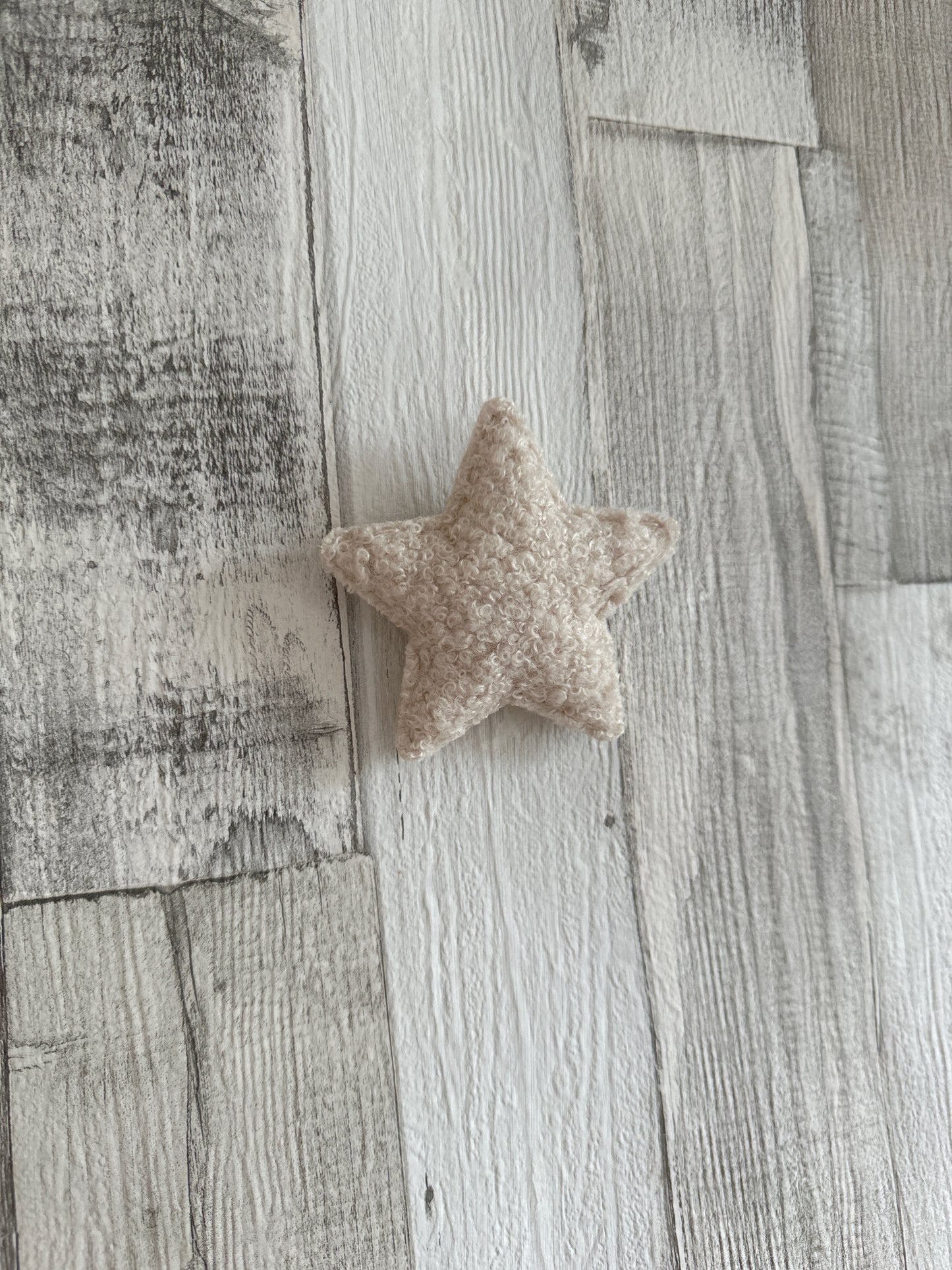 Individual Bouclé Stars Wall Hanging Decoration (2 sizes)