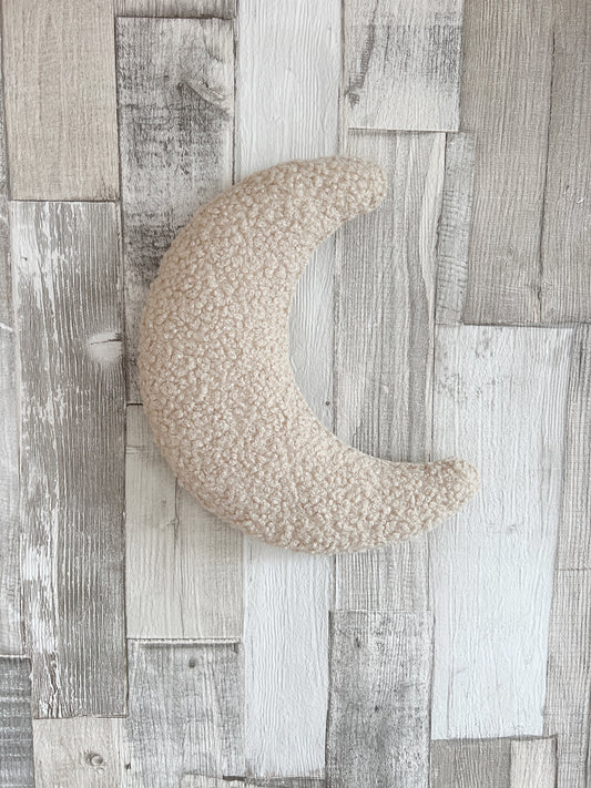 Large Individual Bouclé Moon Wall Hanging Decoration