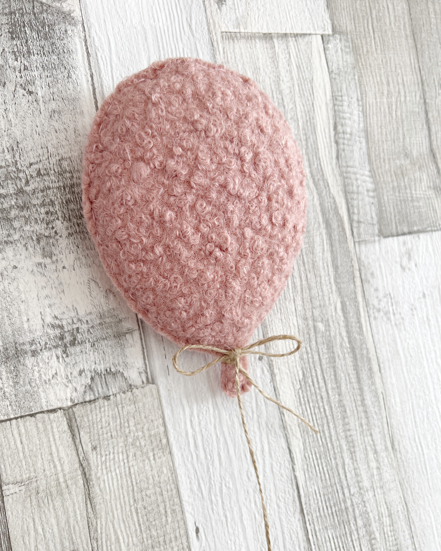 Small Individual Bouclé Balloon Wall Hanging Decoration