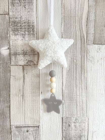 Sleepy Star Hanging Decoration