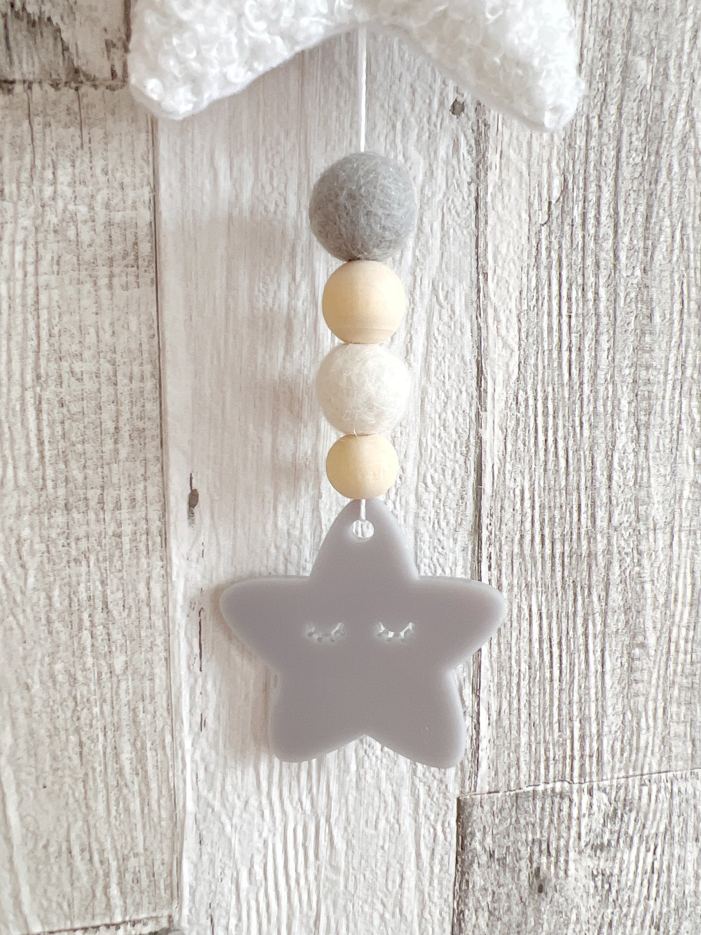 Sleepy Star Hanging Decoration