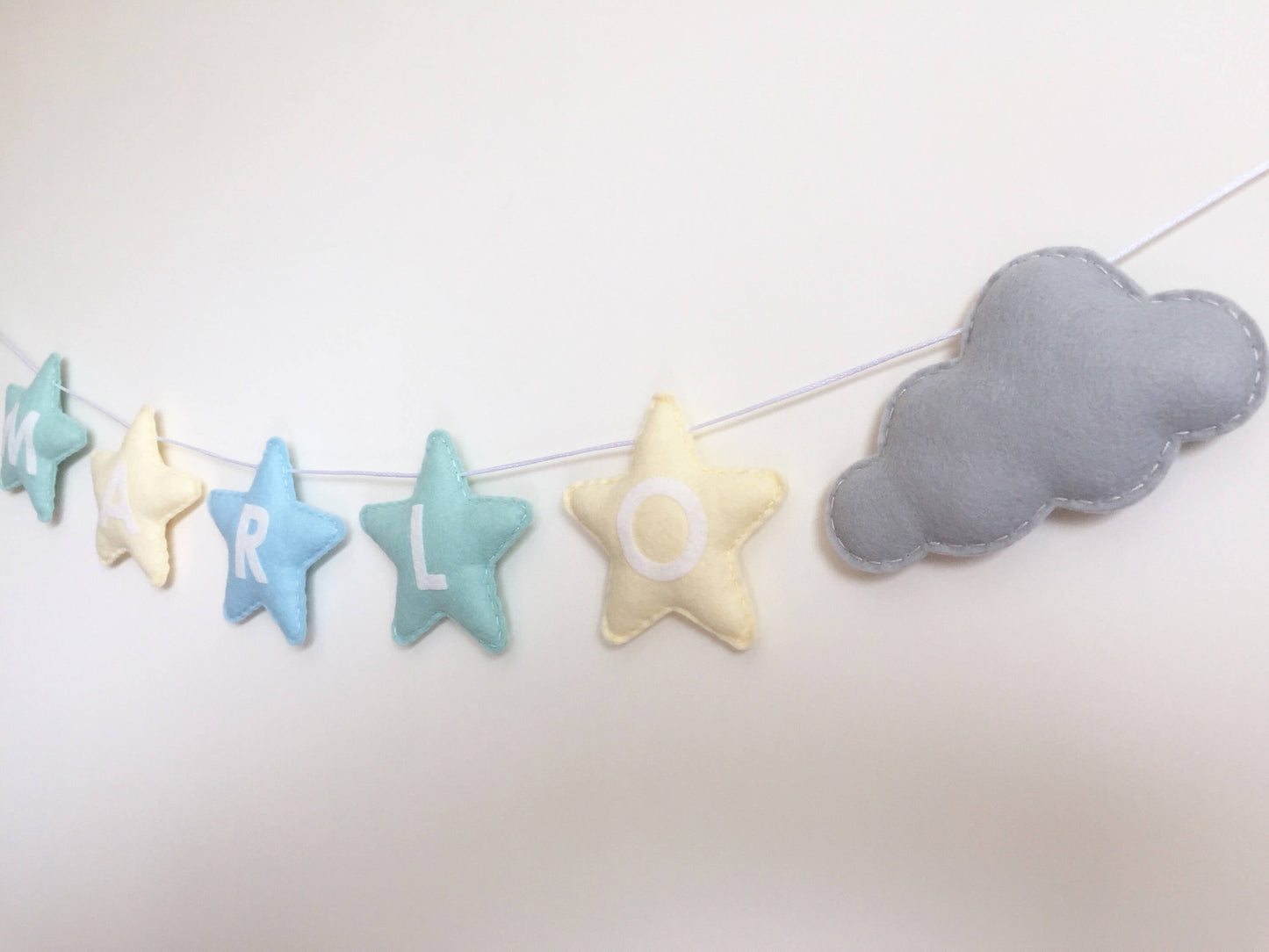 Personalised Stars & Clouds Bunting