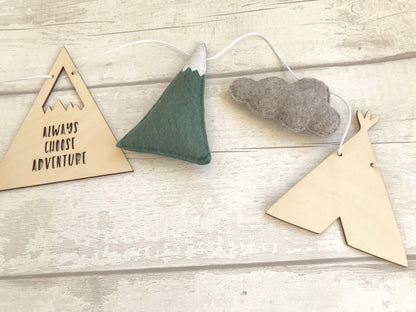 Always Choose Adventure Bunting