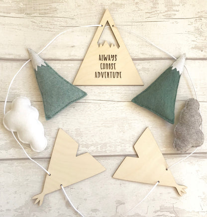 Always Choose Adventure Bunting