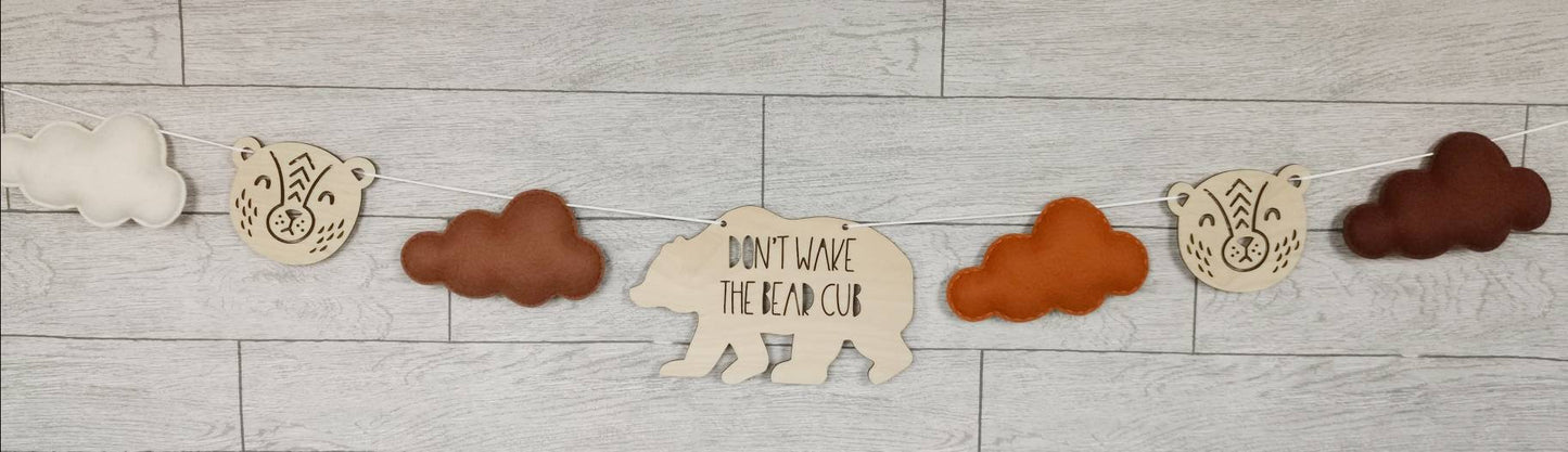 Don't Wake The Bear Cub Bunting