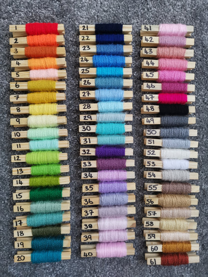 Personalised Rainbow Hoop - Boho Vibes Wool