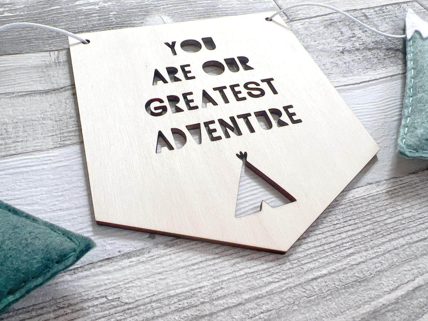 You Are Our Greatest Adventure Bunting