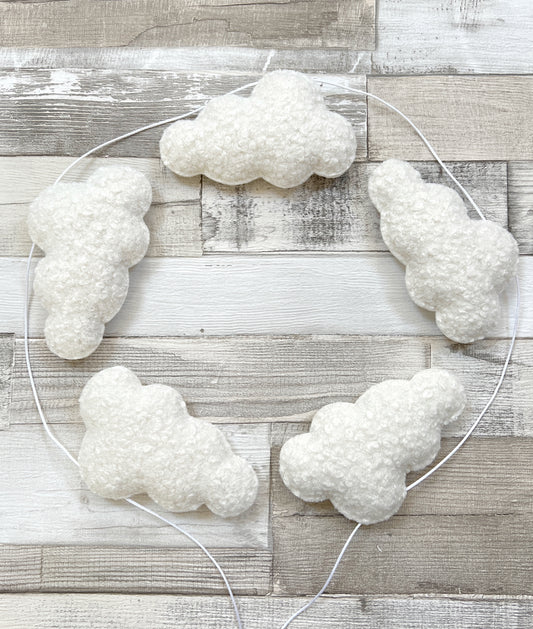 Bouclé Clouds Bunting