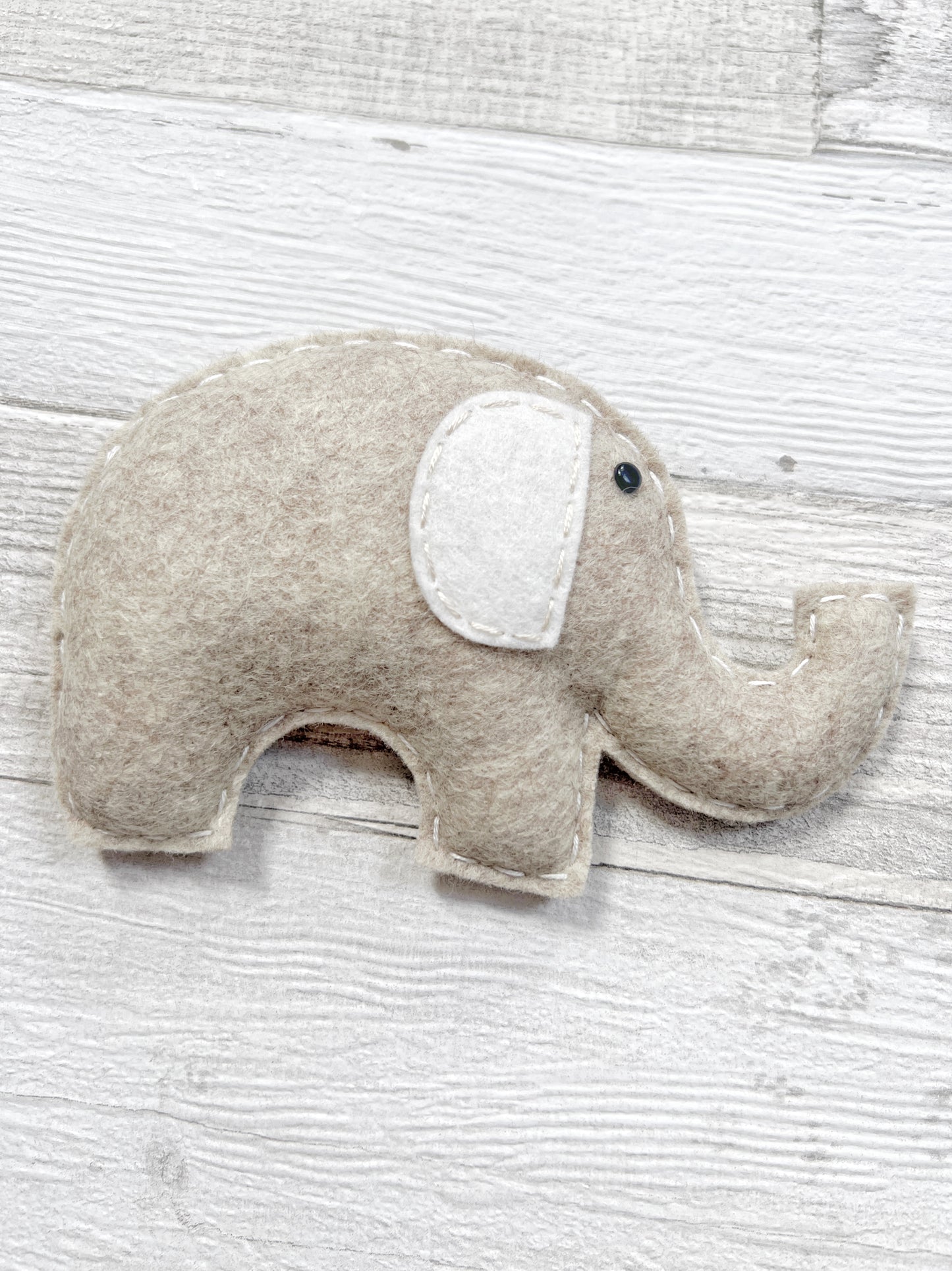 Small Individual Elephant (Felt) Wall Hanging Decoration