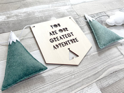 You Are Our Greatest Adventure Bunting