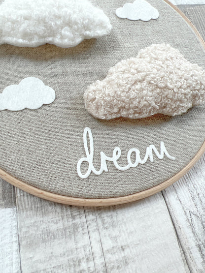 Bouclé Clouds Dream Hoop