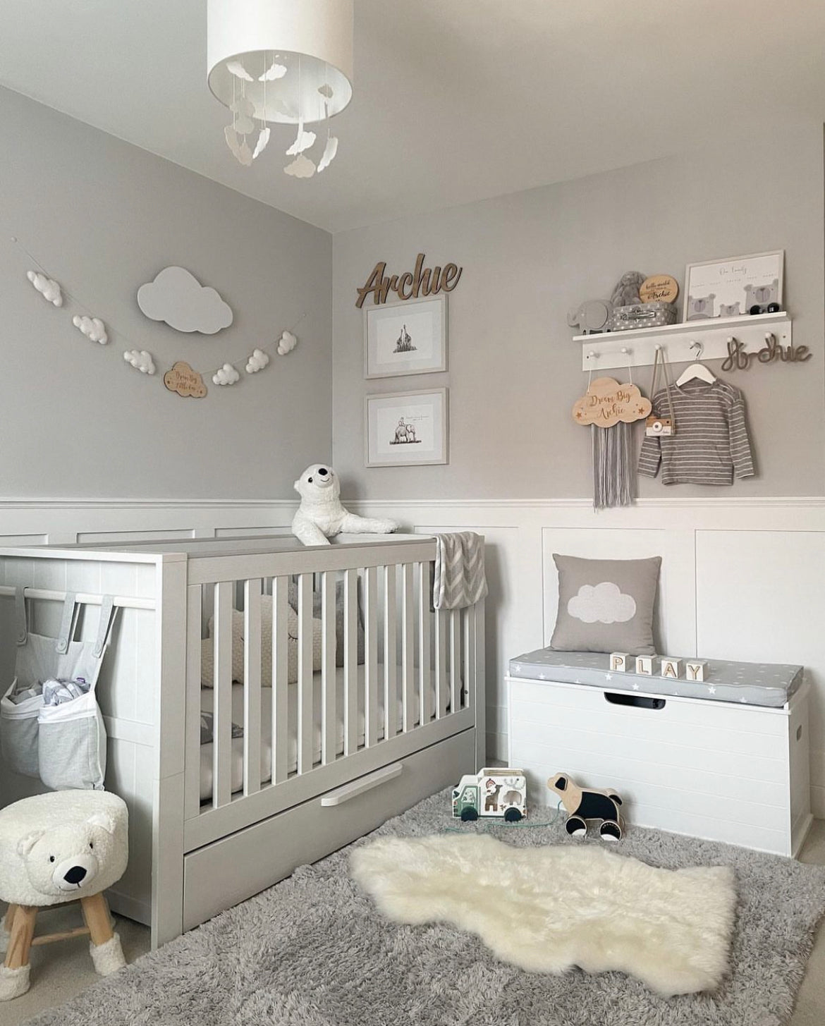 30 Adorable Baby Nursery Decor Ideas for all gender